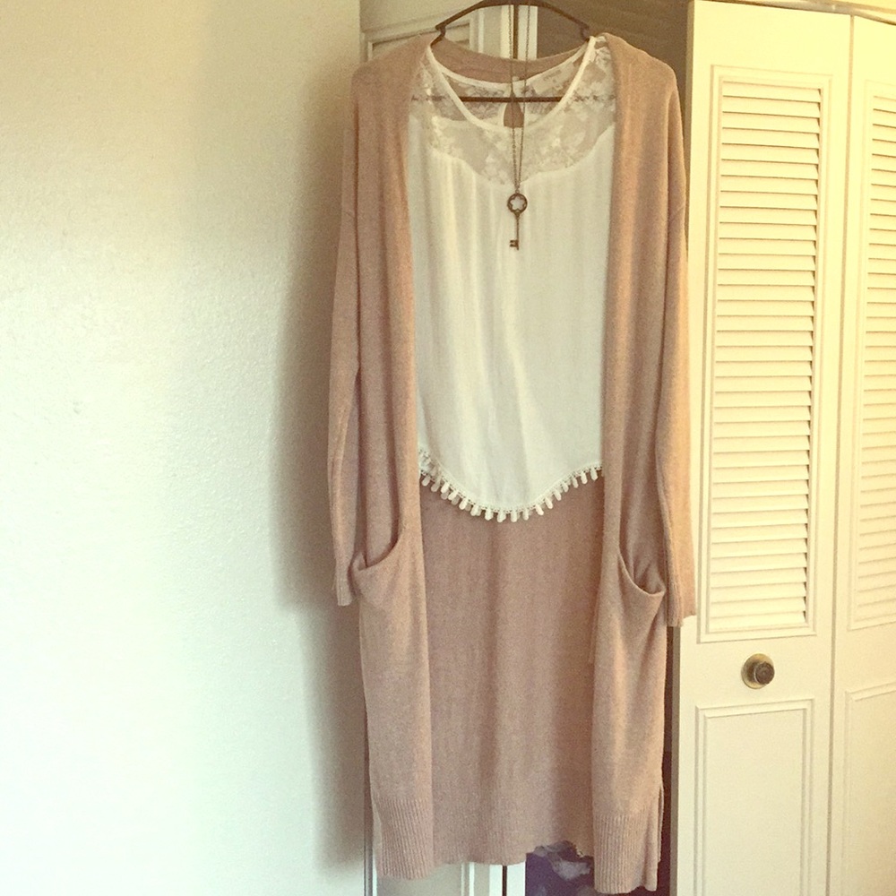 Long pretty cardigan